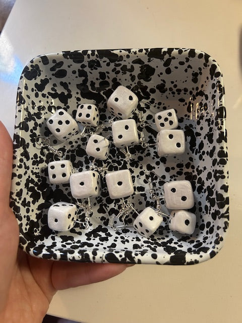 Dice Earrings
