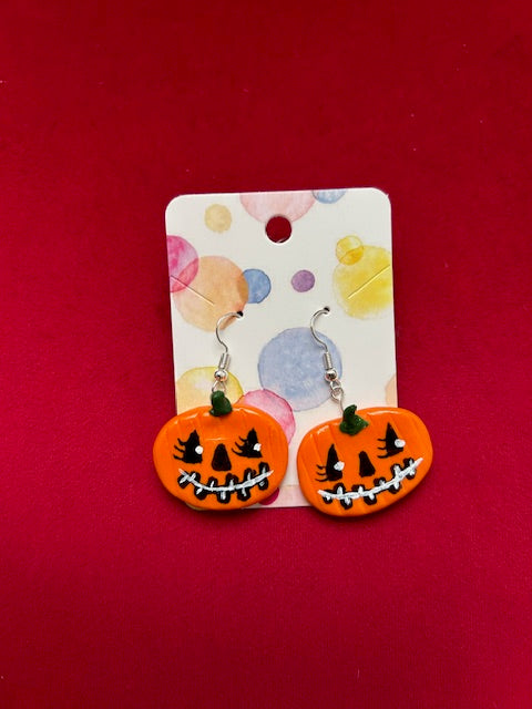 Pumpkin Earrings