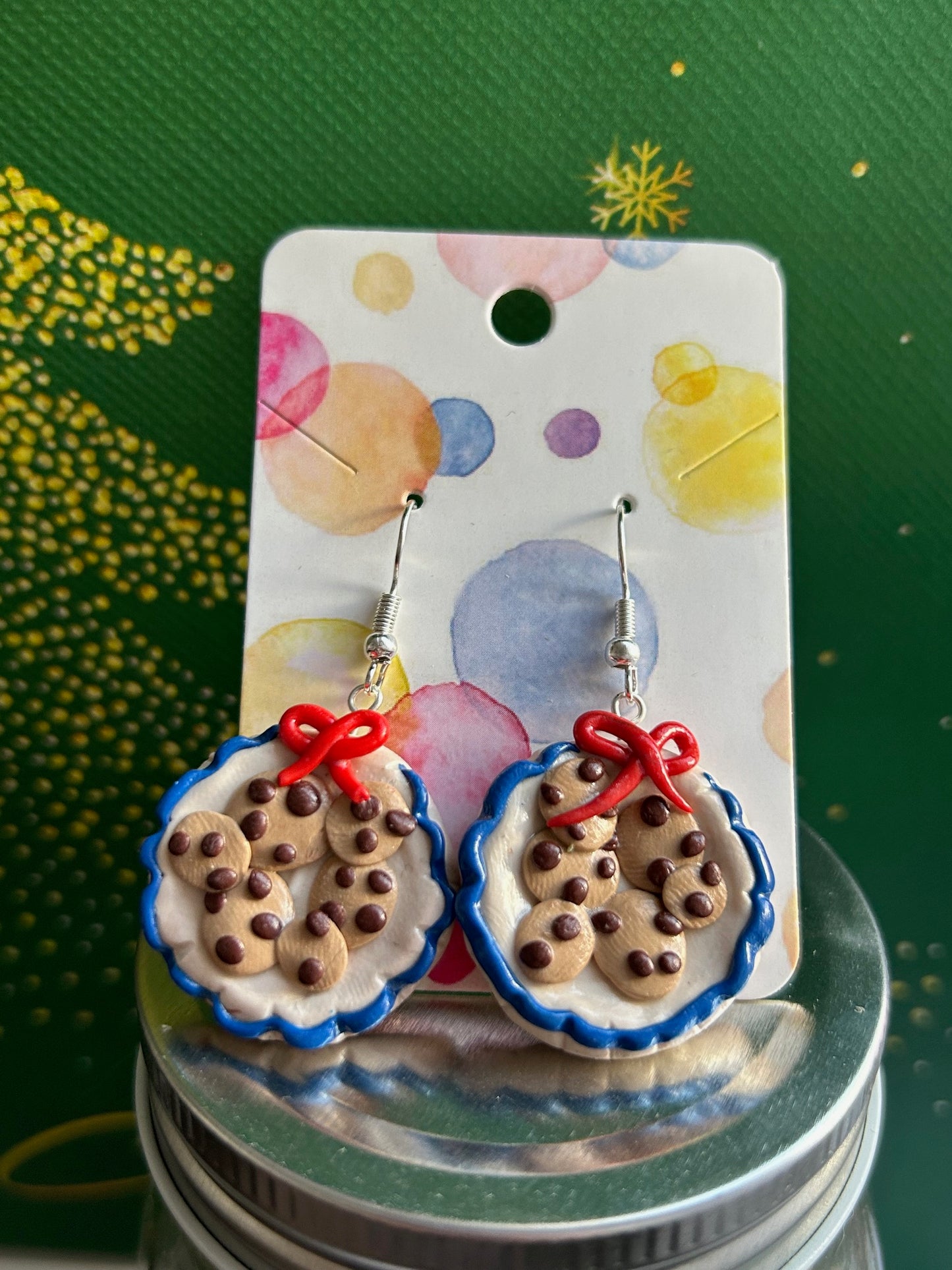 Cookie Plate Earrings